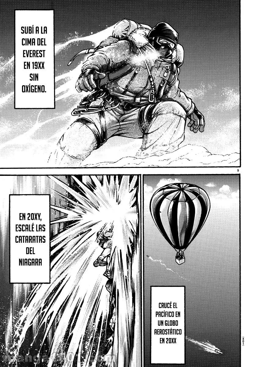 Baki Dou capítulo 100, página 10