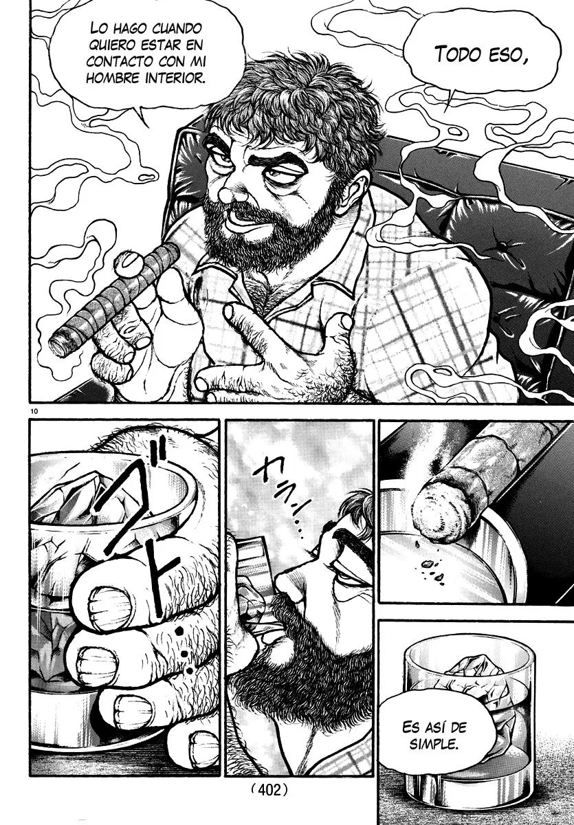 Baki Dou capítulo 100, página 11