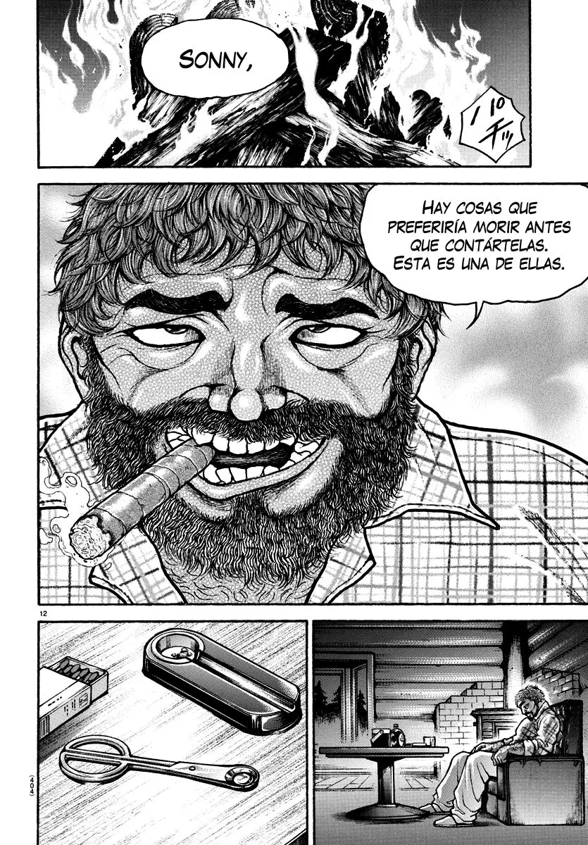 Baki Dou capítulo 100, página 13