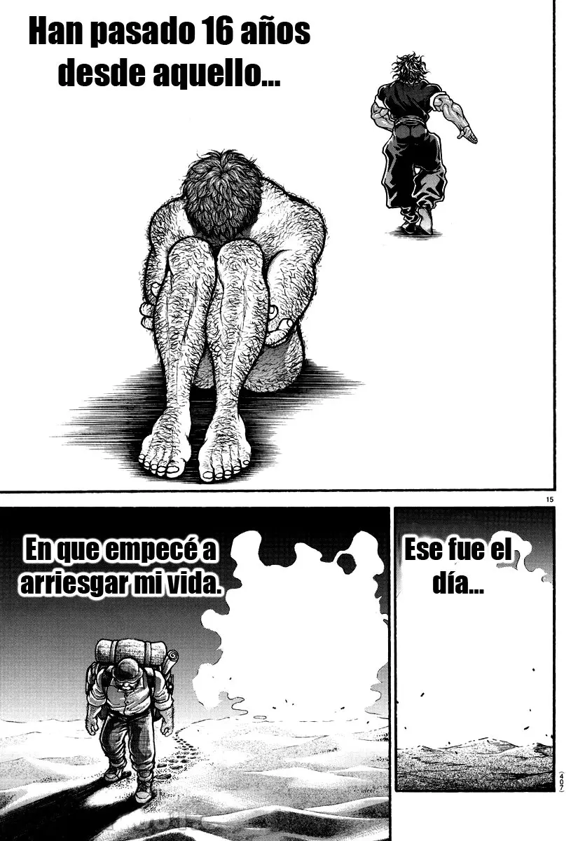 Baki Dou capítulo 100, página 16