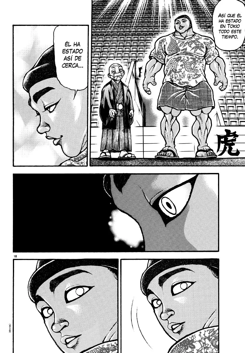 Baki Dou capítulo 100, página 19