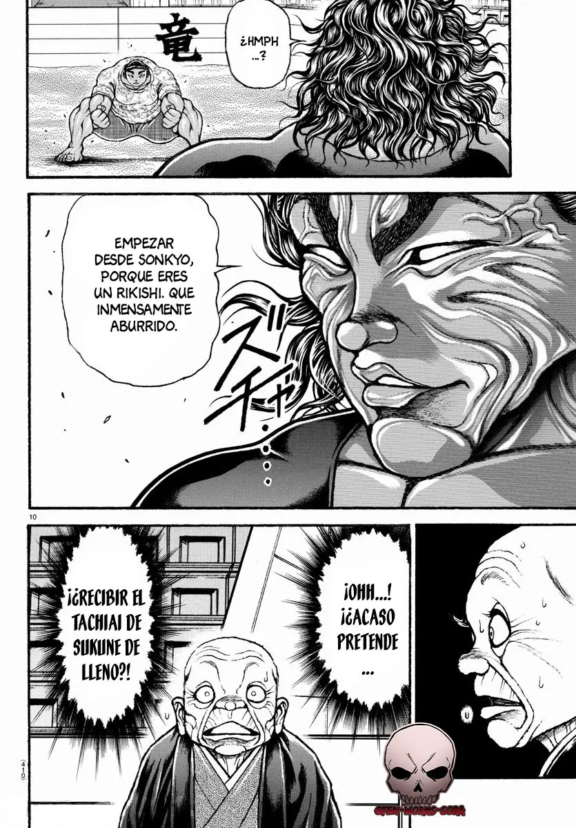 Baki Dou capítulo 102, página 11