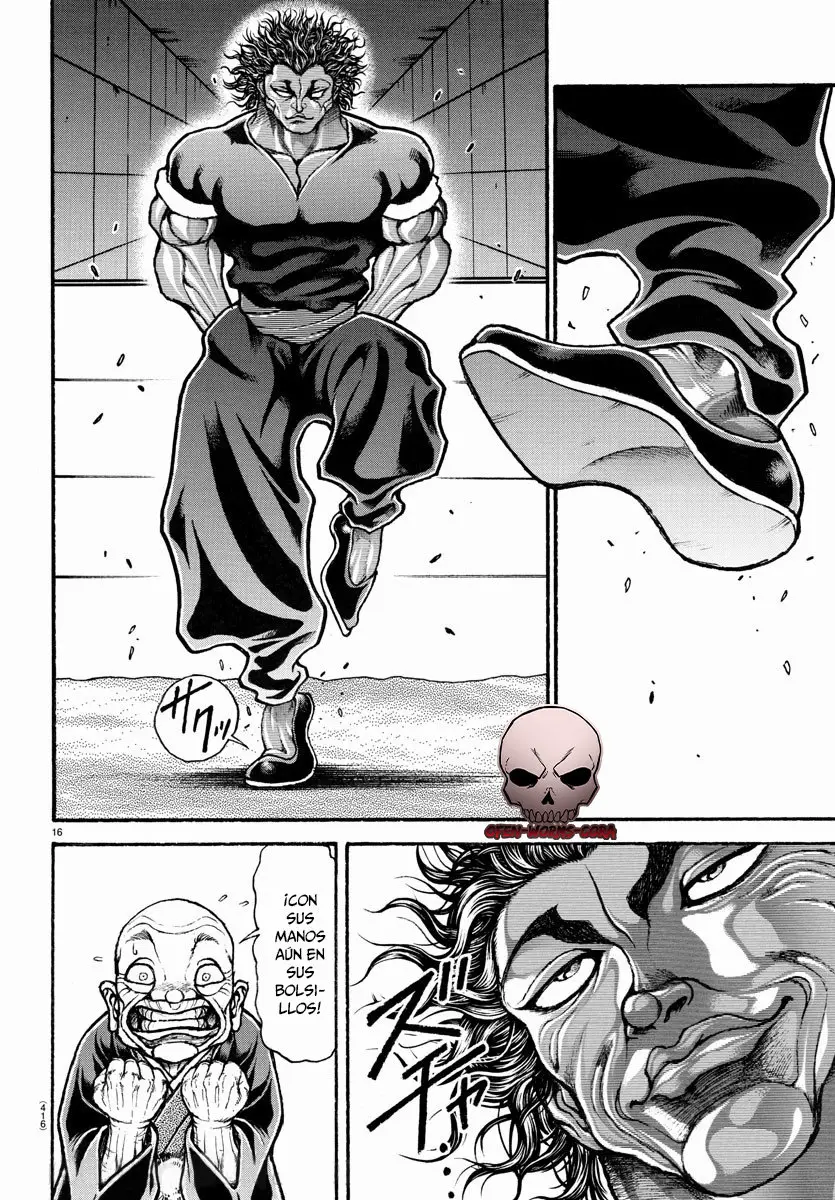 Baki Dou capítulo 102, página 15
