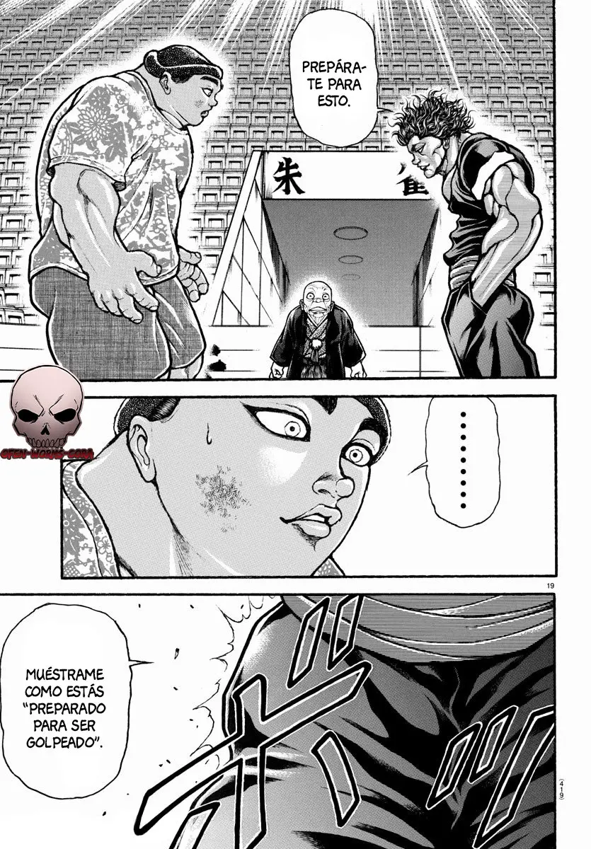 Baki Dou capítulo 102, página 18