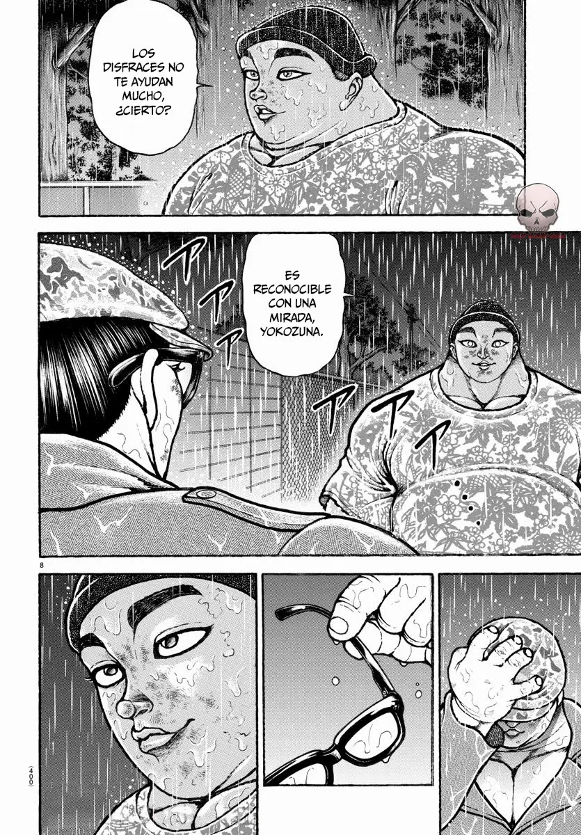 Baki Dou capítulo 104, página 9