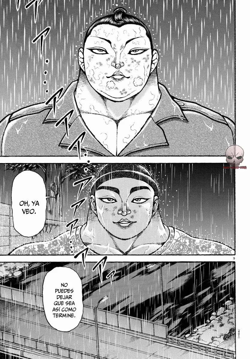 Baki Dou capítulo 104, página 10