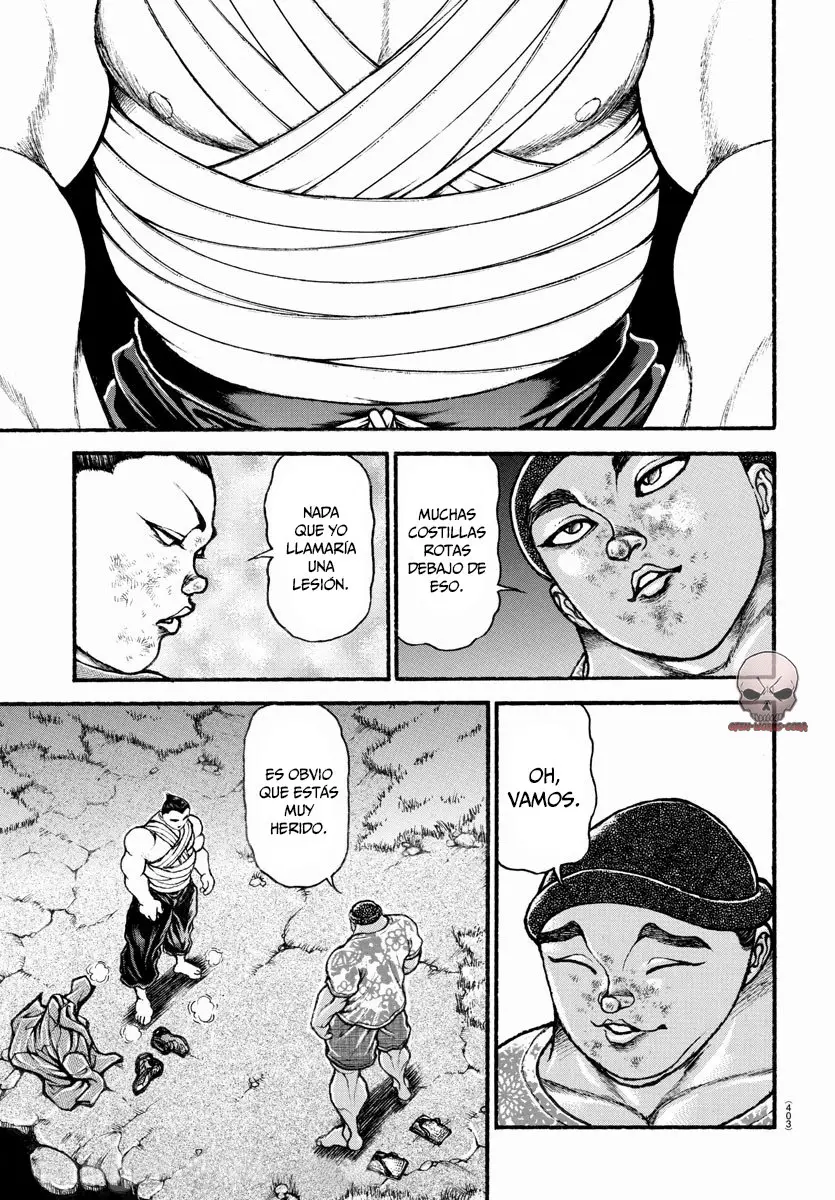 Baki Dou capítulo 104, página 13