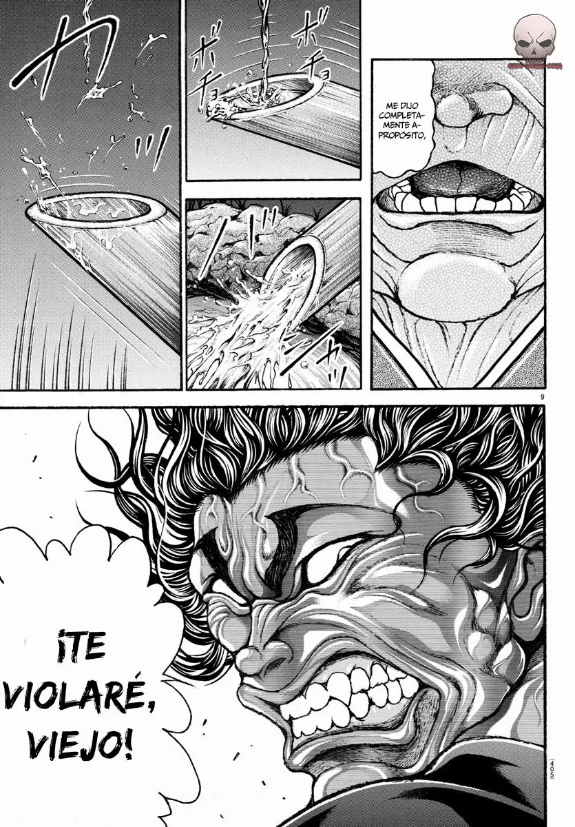 Baki Dou capítulo 105, página 10