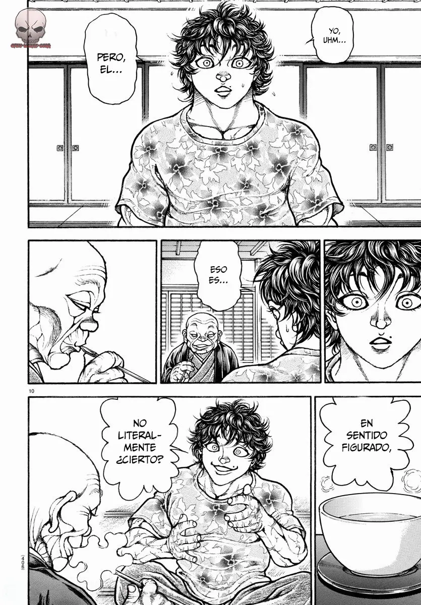Baki Dou capítulo 105, página 11