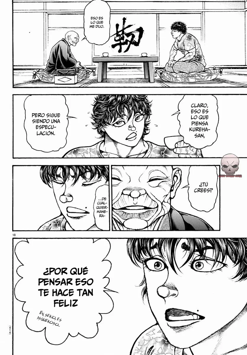 Baki Dou capítulo 105, página 20