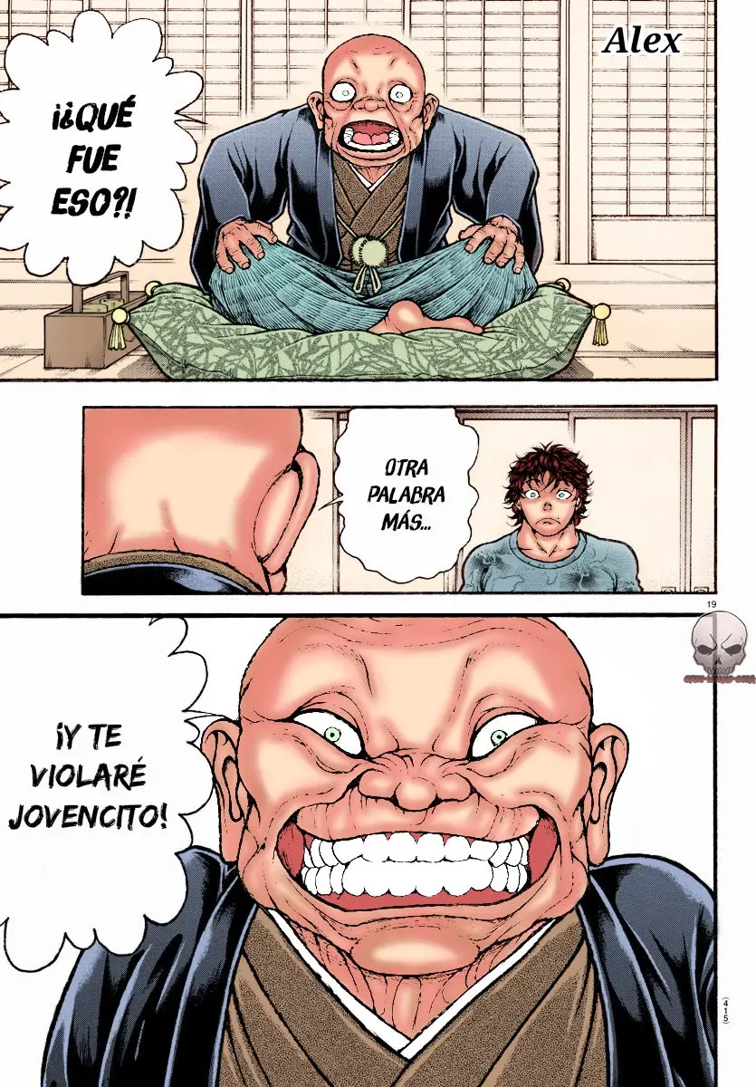 Baki Dou capítulo 105, página 21