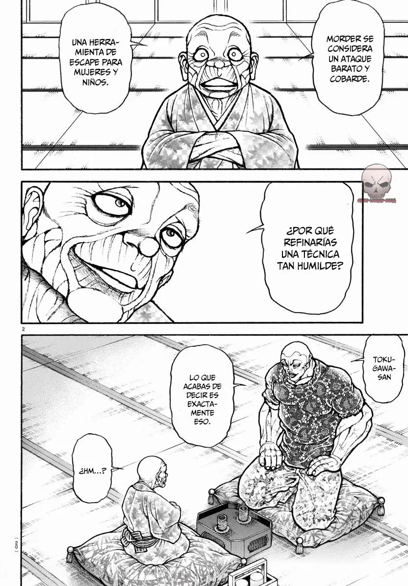 Baki Dou capítulo 107, página 3