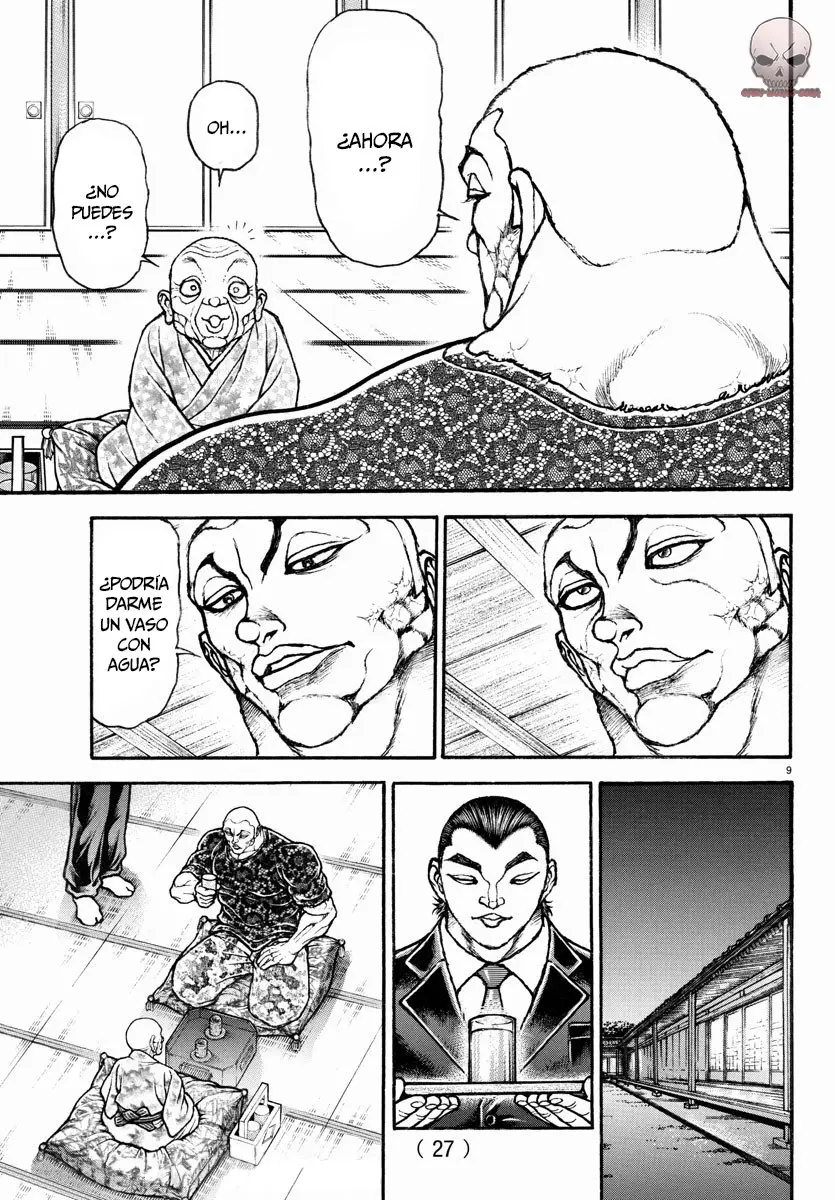 Baki Dou capítulo 107, página 10
