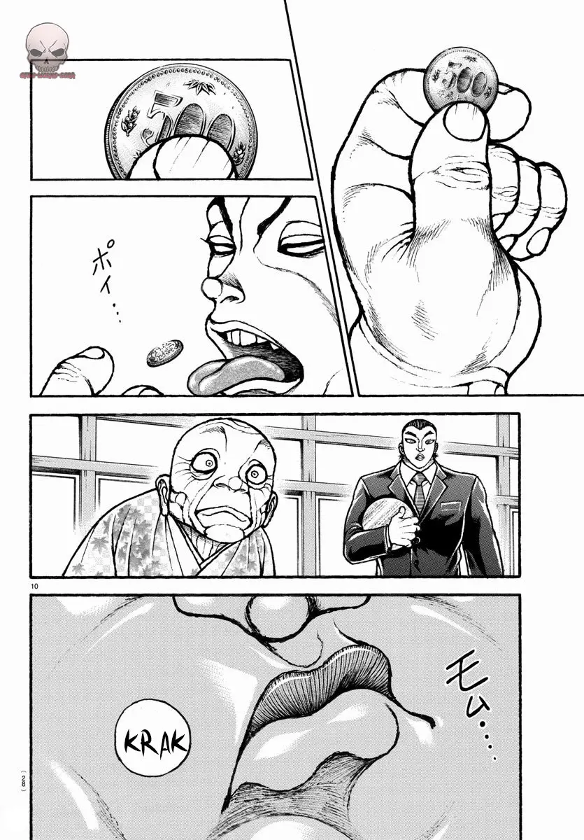 Baki Dou capítulo 107, página 12
