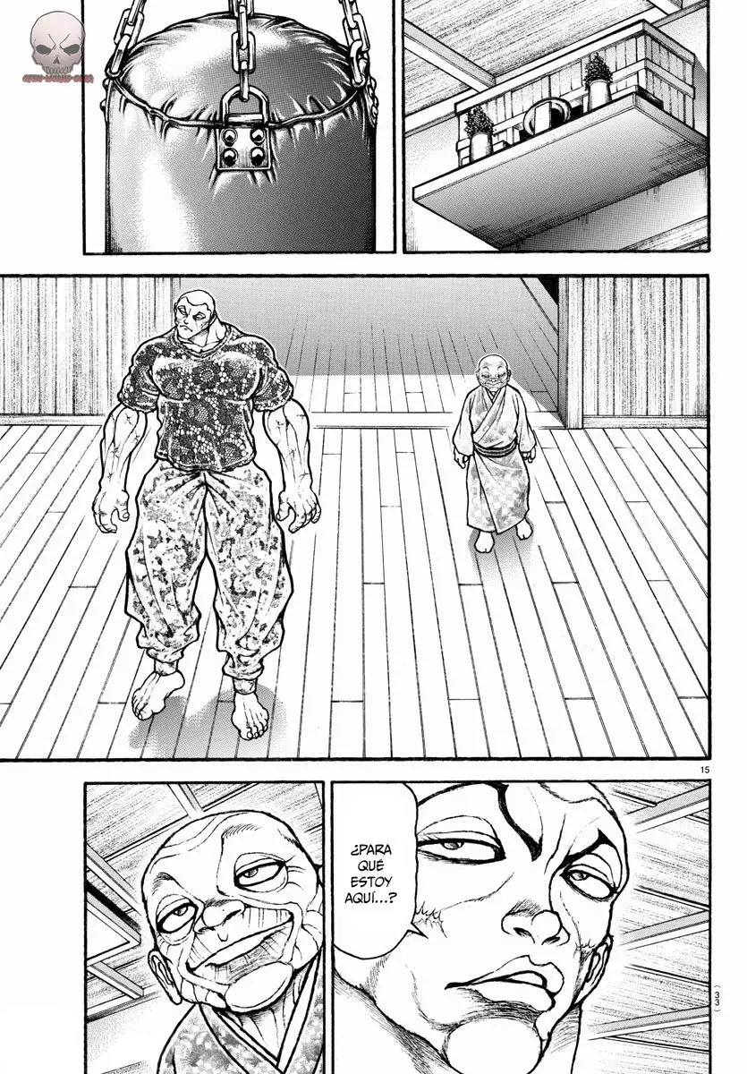 Baki Dou capítulo 107, página 17