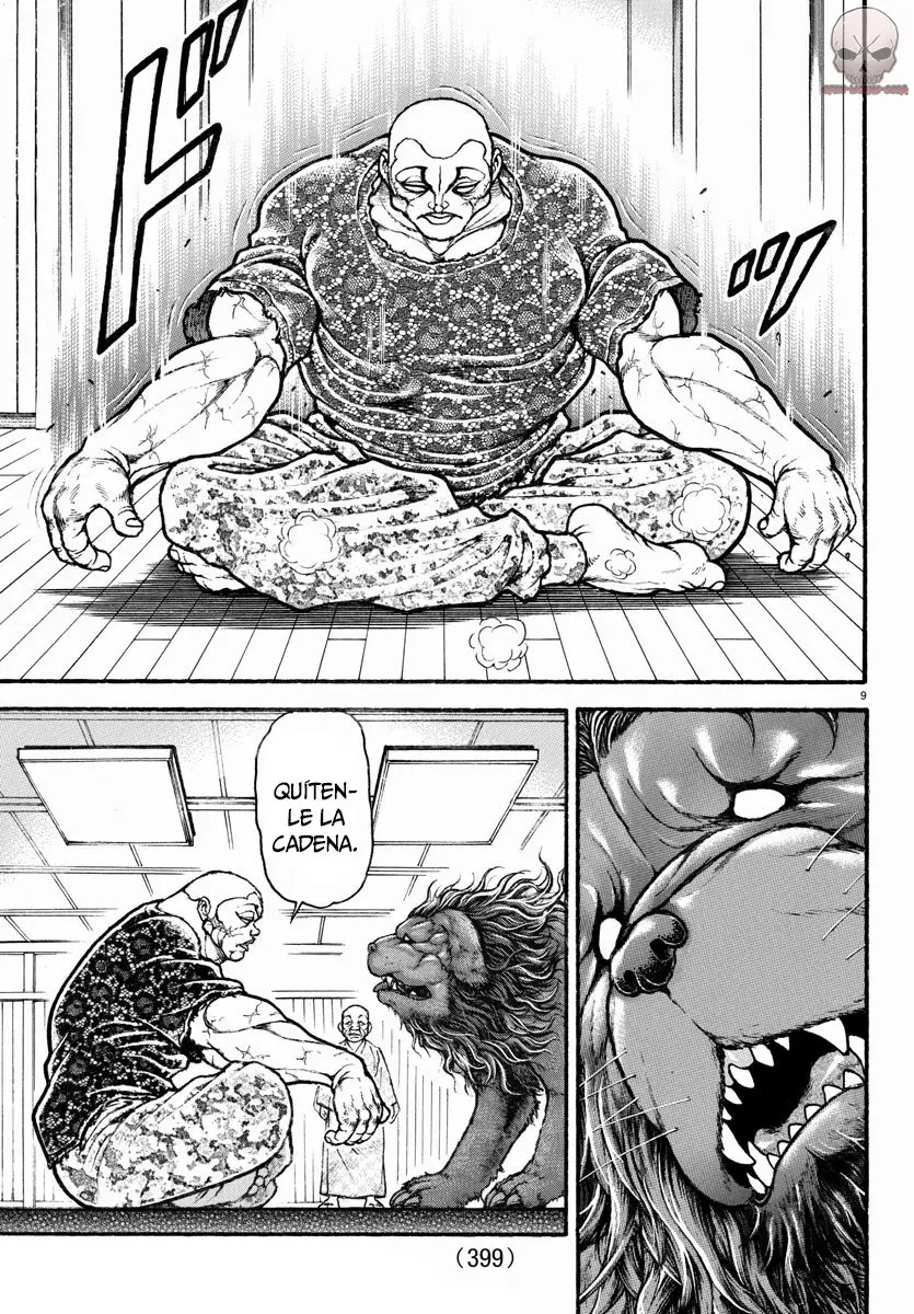 Baki Dou capítulo 108, página 11