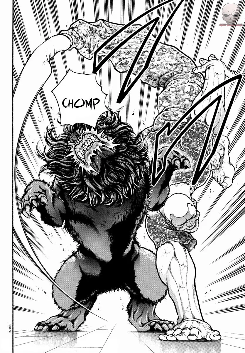 Baki Dou capítulo 108, página 16