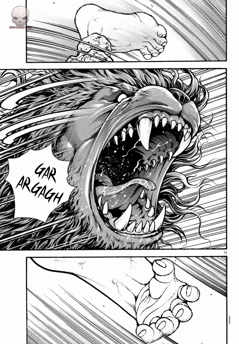 Baki Dou capítulo 108, página 17
