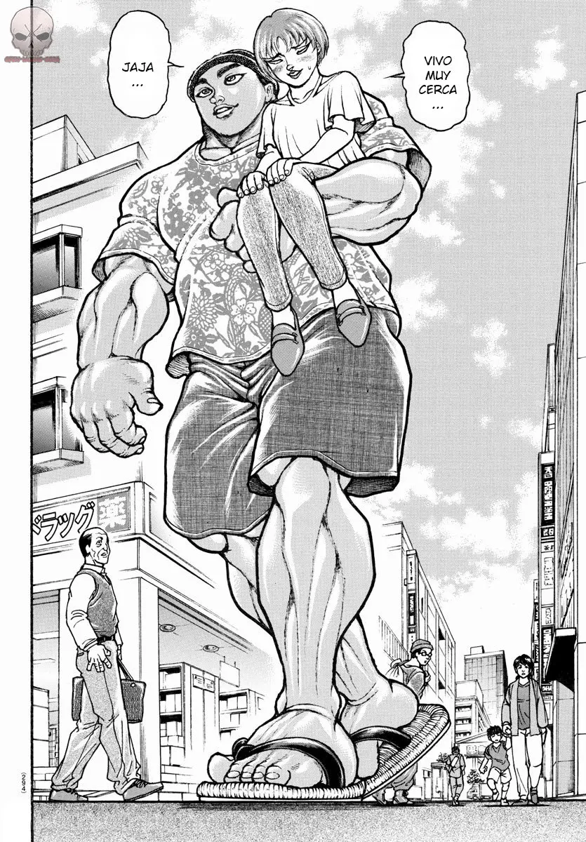 Baki Dou capítulo 109, página 8