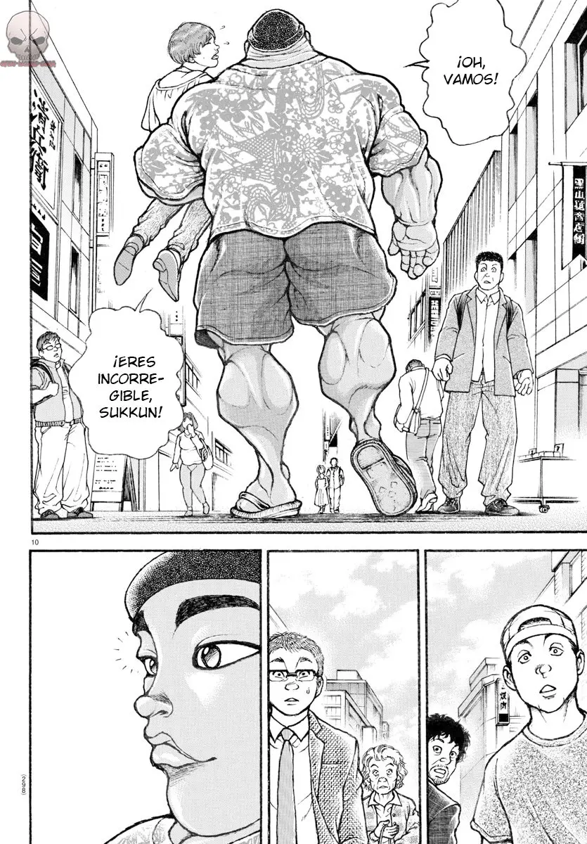 Baki Dou capítulo 109, página 12