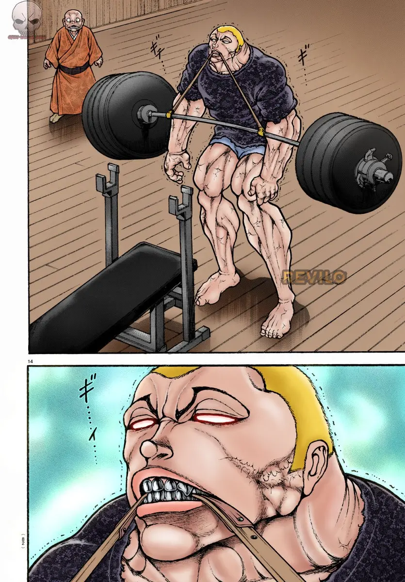 Baki Dou capítulo 110, página 18