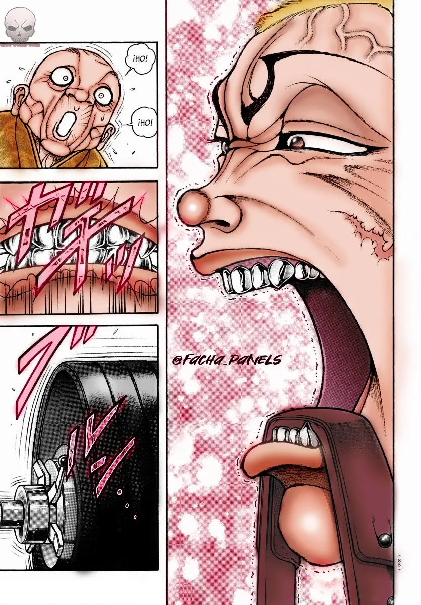 Baki Dou capítulo 110, página 22