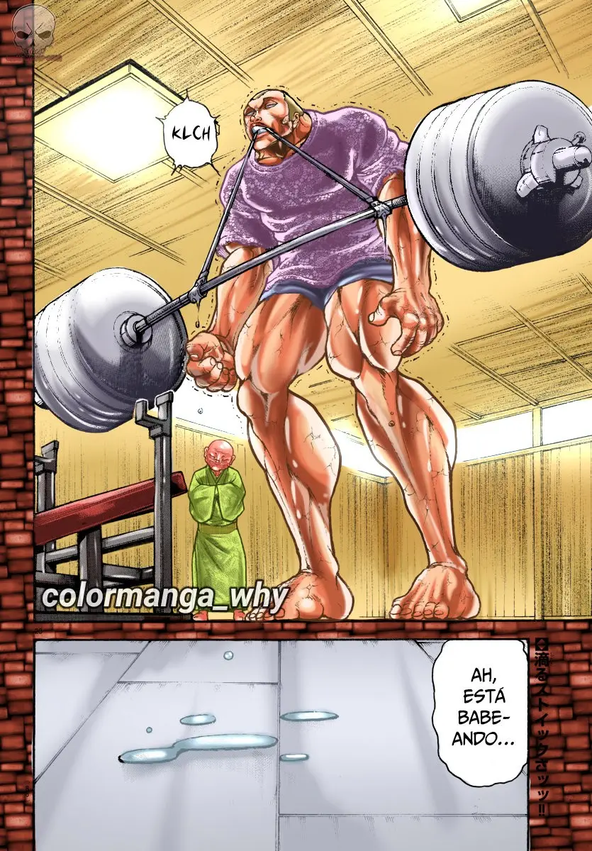 Baki Dou capítulo 110, página 27