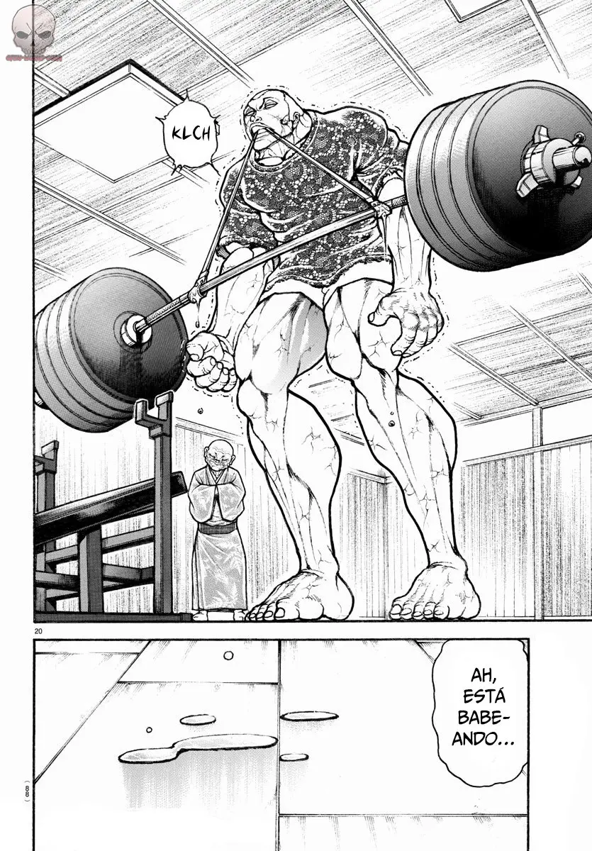 Baki Dou capítulo 110, página 28