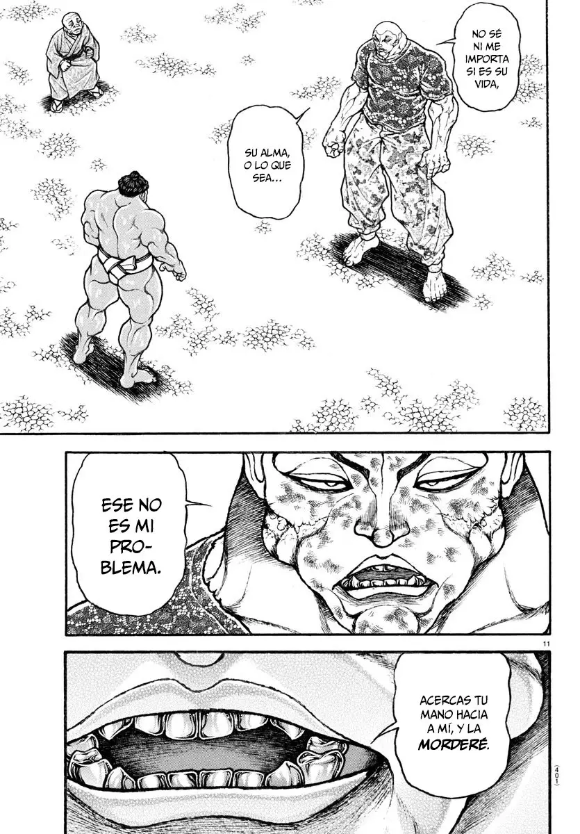 Baki Dou capítulo 113, página 15