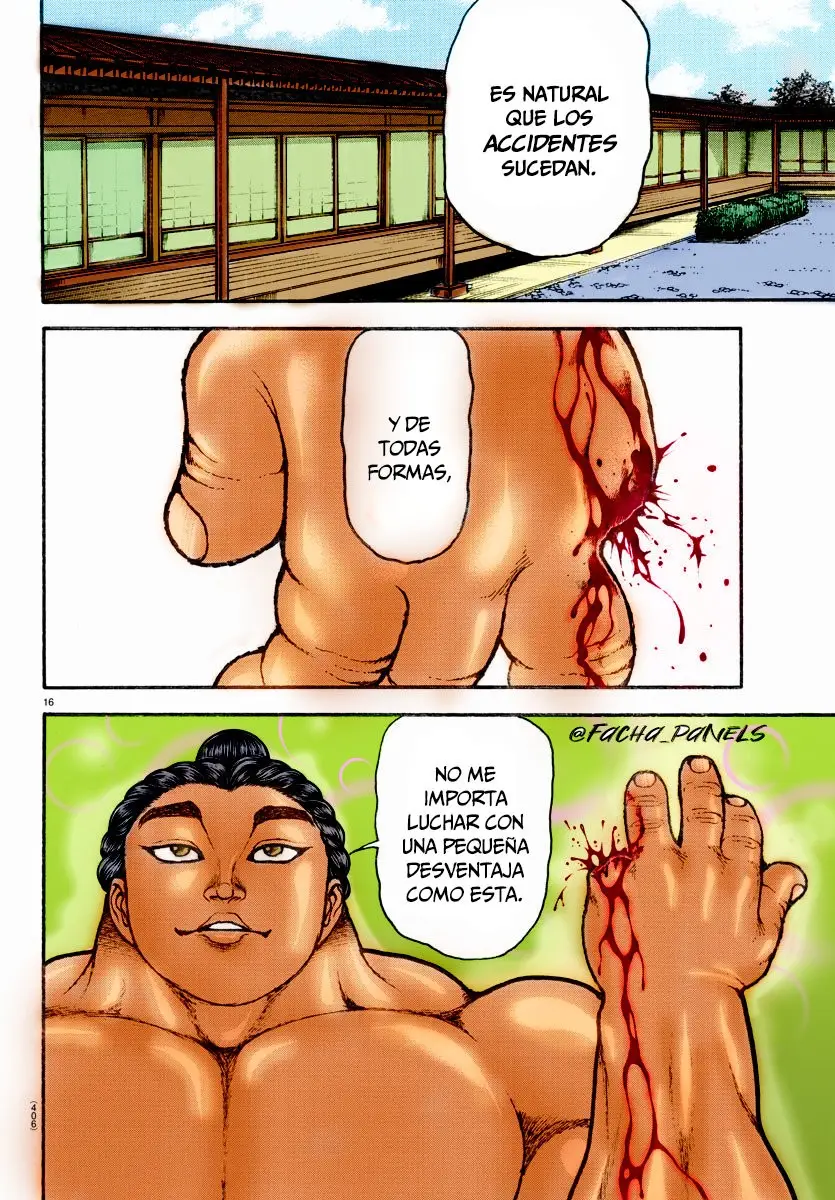 Baki Dou capítulo 113, página 20