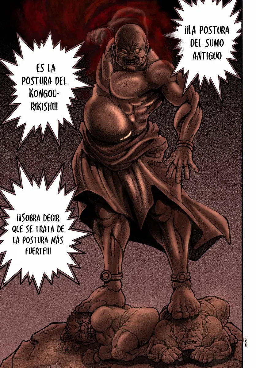 Baki Dou capítulo 116, página 18