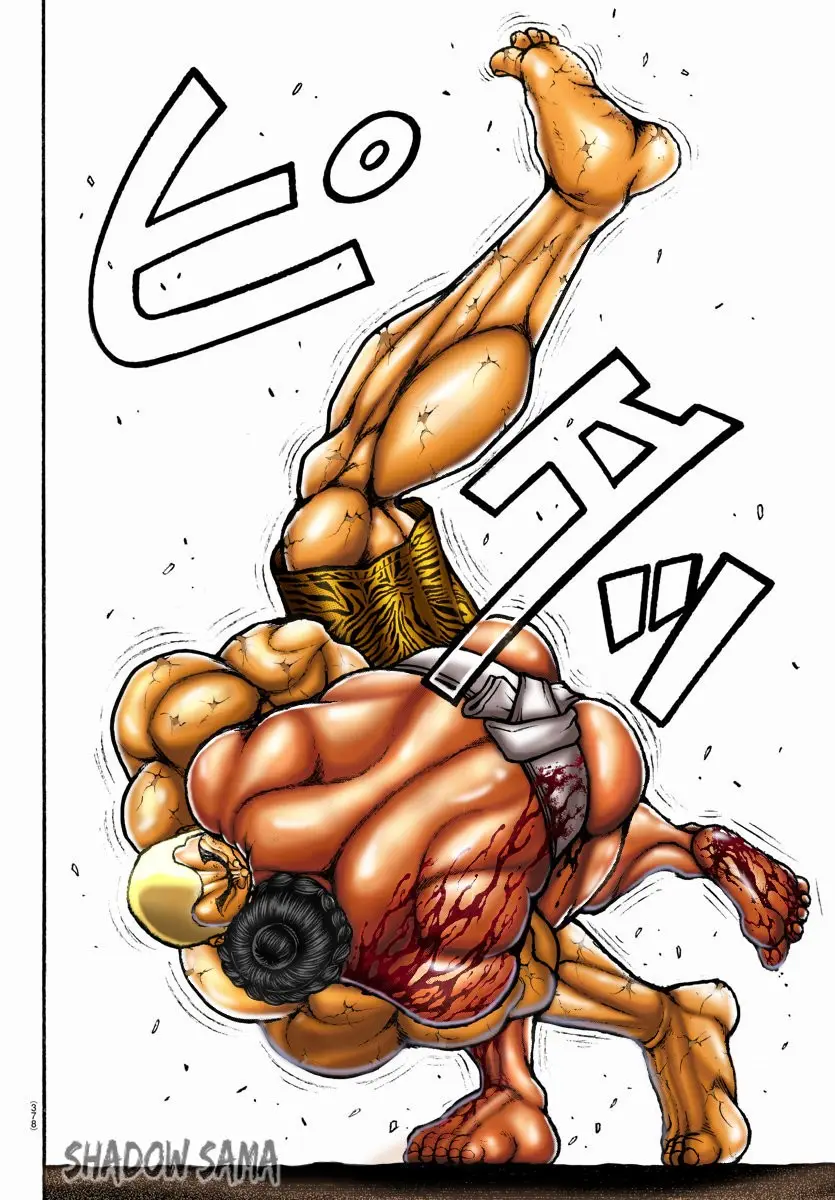 Baki Dou capítulo 117, página 8