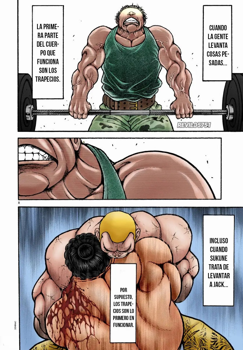 Baki Dou capítulo 117, página 10