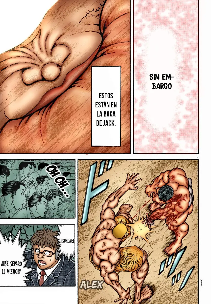 Baki Dou capítulo 117, página 11