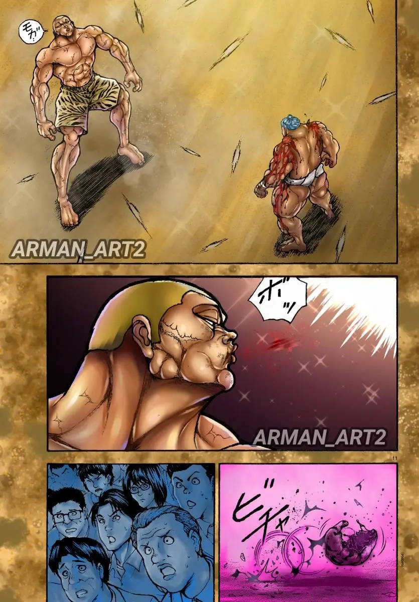Baki Dou capítulo 117, página 13