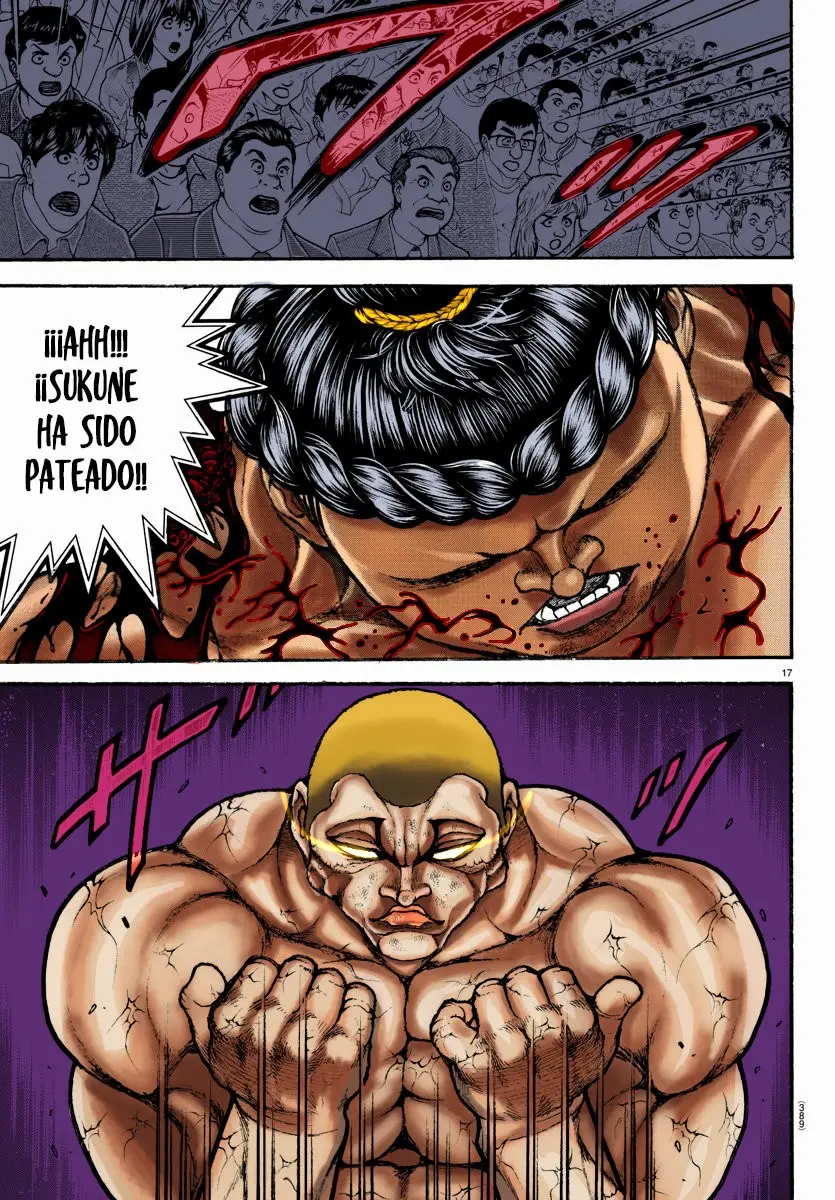 Baki Dou capítulo 117, página 18