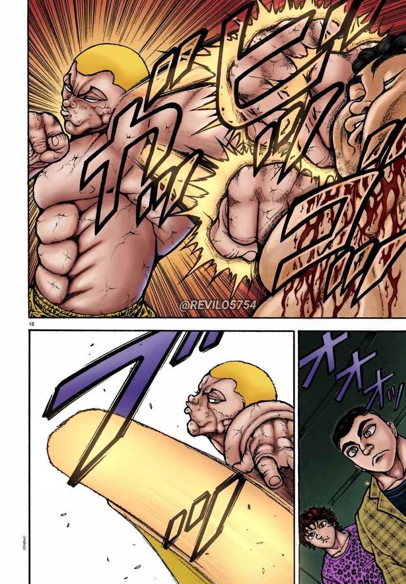Baki Dou capítulo 117, página 19