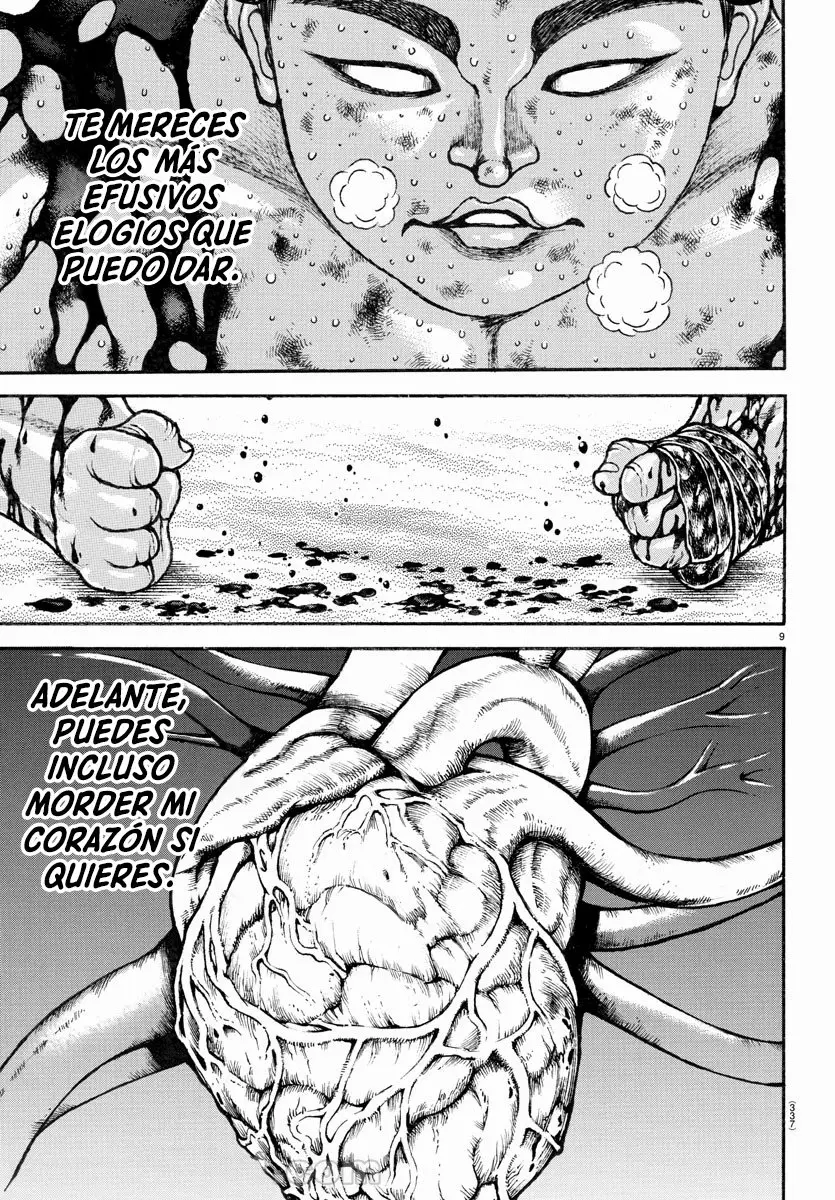Baki Dou capítulo 119, página 10
