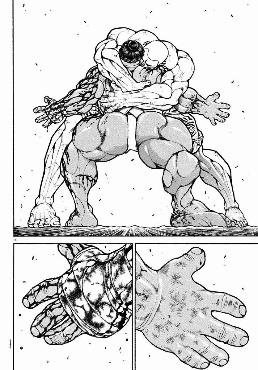 Baki Dou capítulo 119, página 14