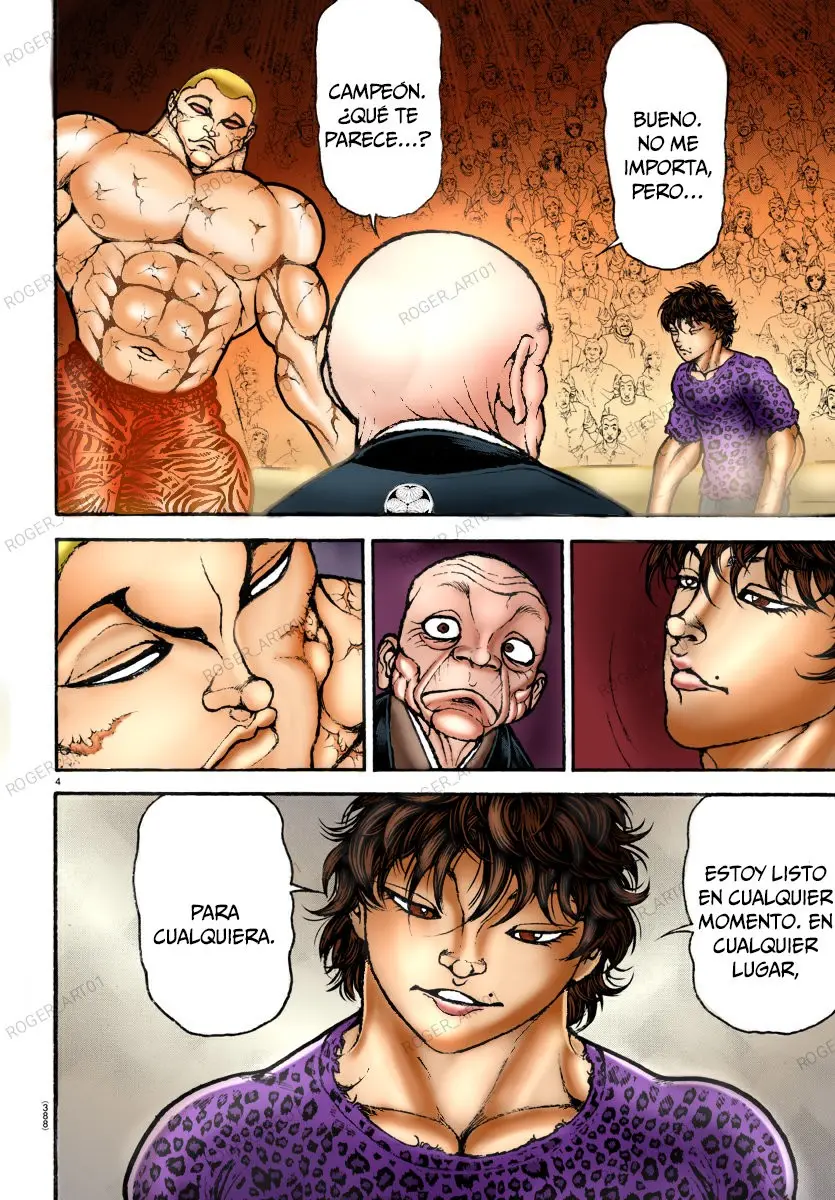 Baki Dou capítulo 122.5, página 6