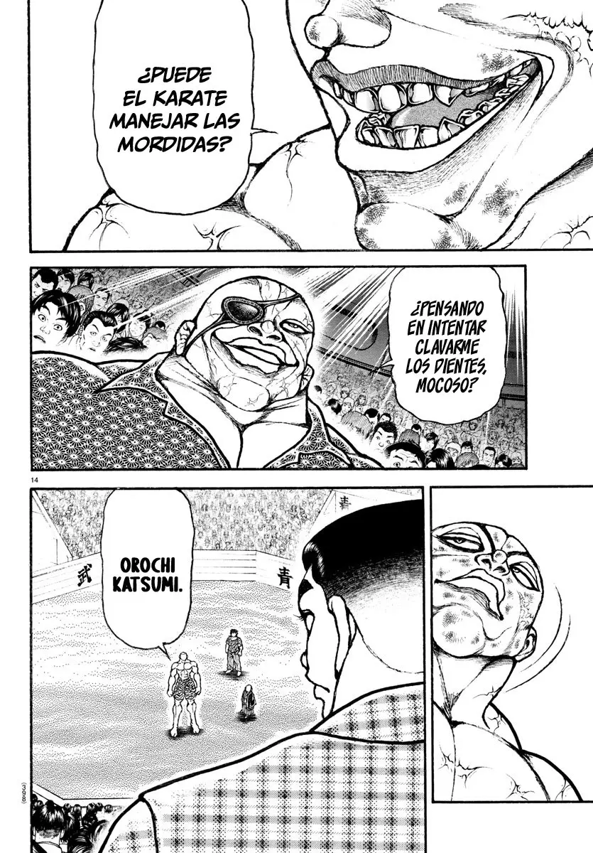 Baki Dou capítulo 122.5, página 16