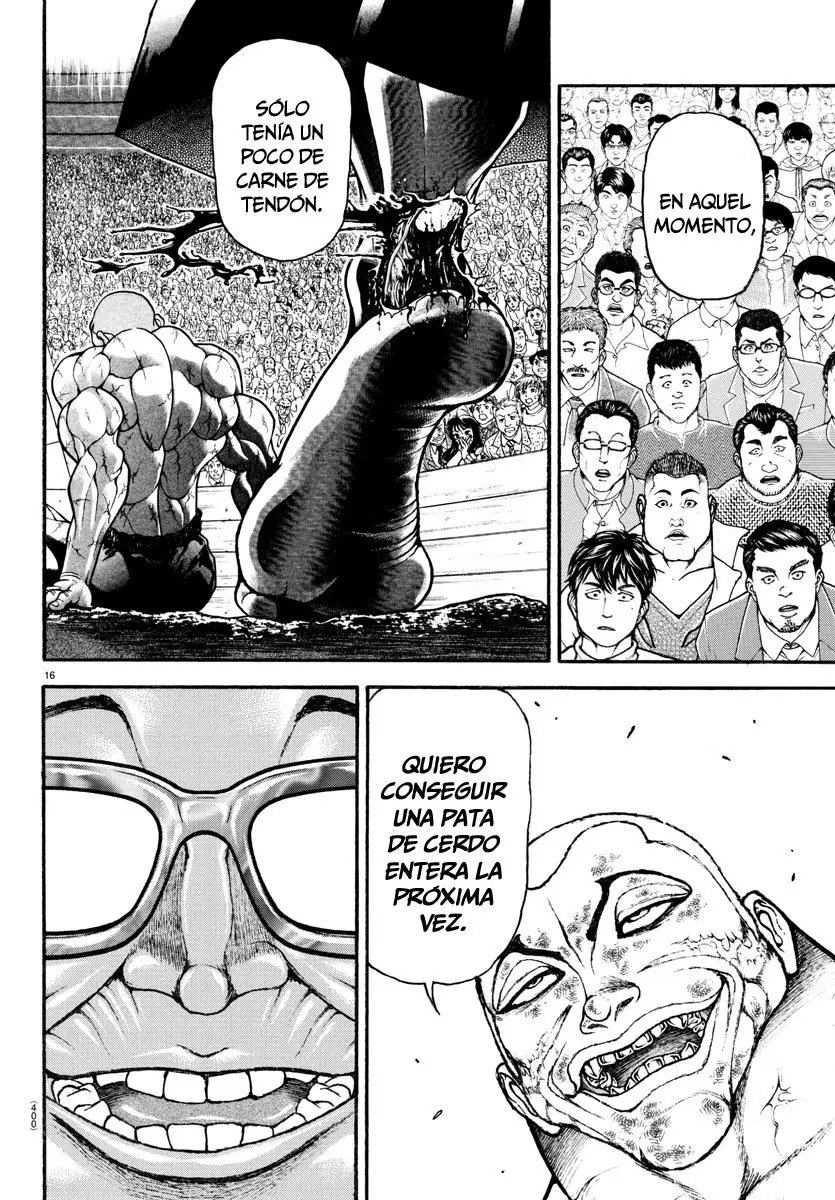 Baki Dou capítulo 122.5, página 18