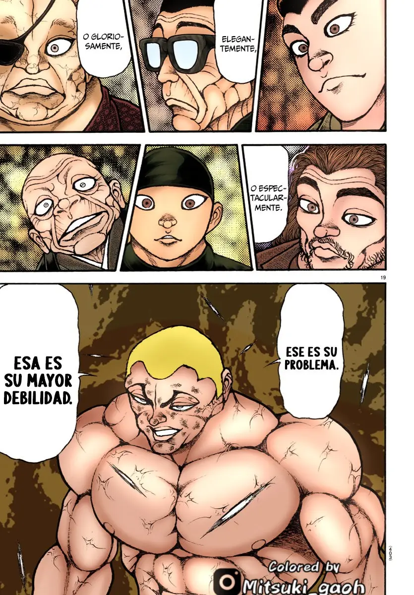 Baki Dou capítulo 122.5, página 22