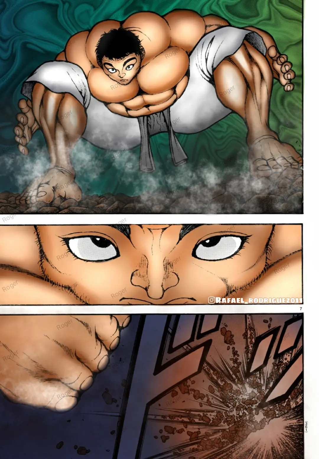 Baki Dou capítulo 124.5, página 9