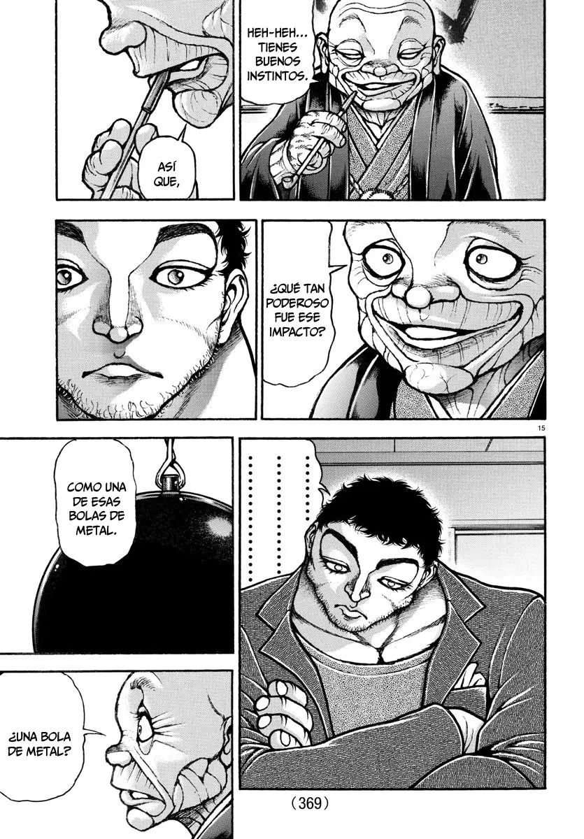 Baki Dou capítulo 124.5, página 16