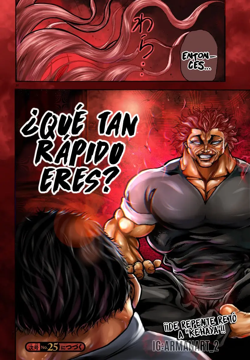 Baki Dou capítulo 124.5, página 20