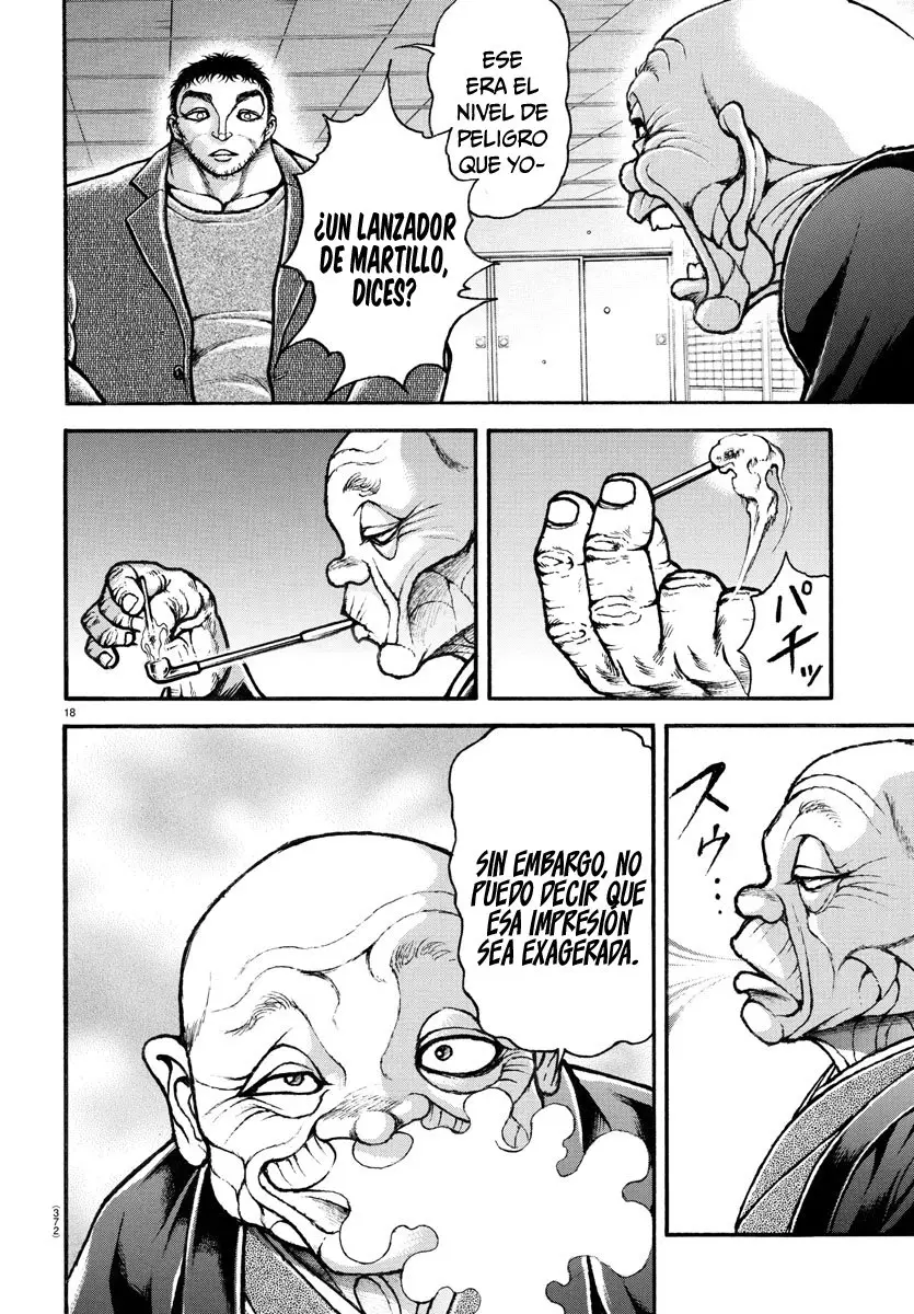 Baki Dou capítulo 124, página 17
