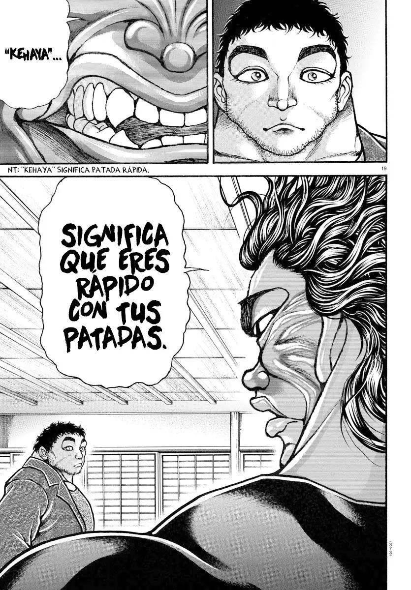 Baki Dou capítulo 124, página 18