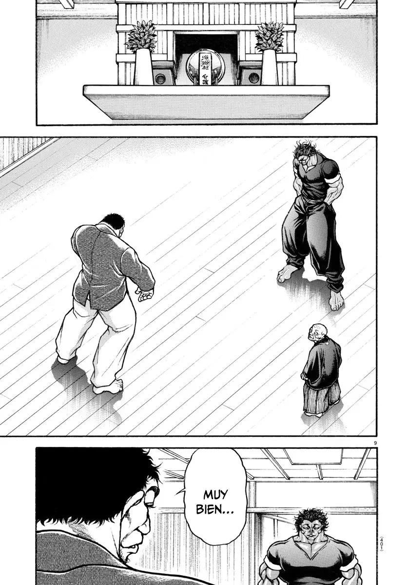 Baki Dou capítulo 125, página 10