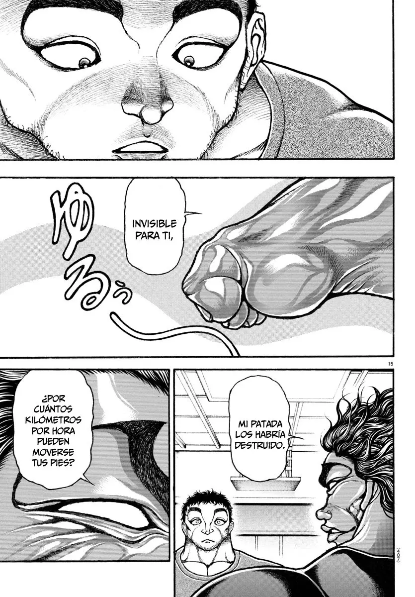 Baki Dou capítulo 125, página 16